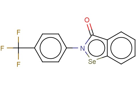 1,2-BENZISOSELENAZOL-3(2H)-ONE, 2-(4-(TRIFLUOROMETHYL)PHENYL)-